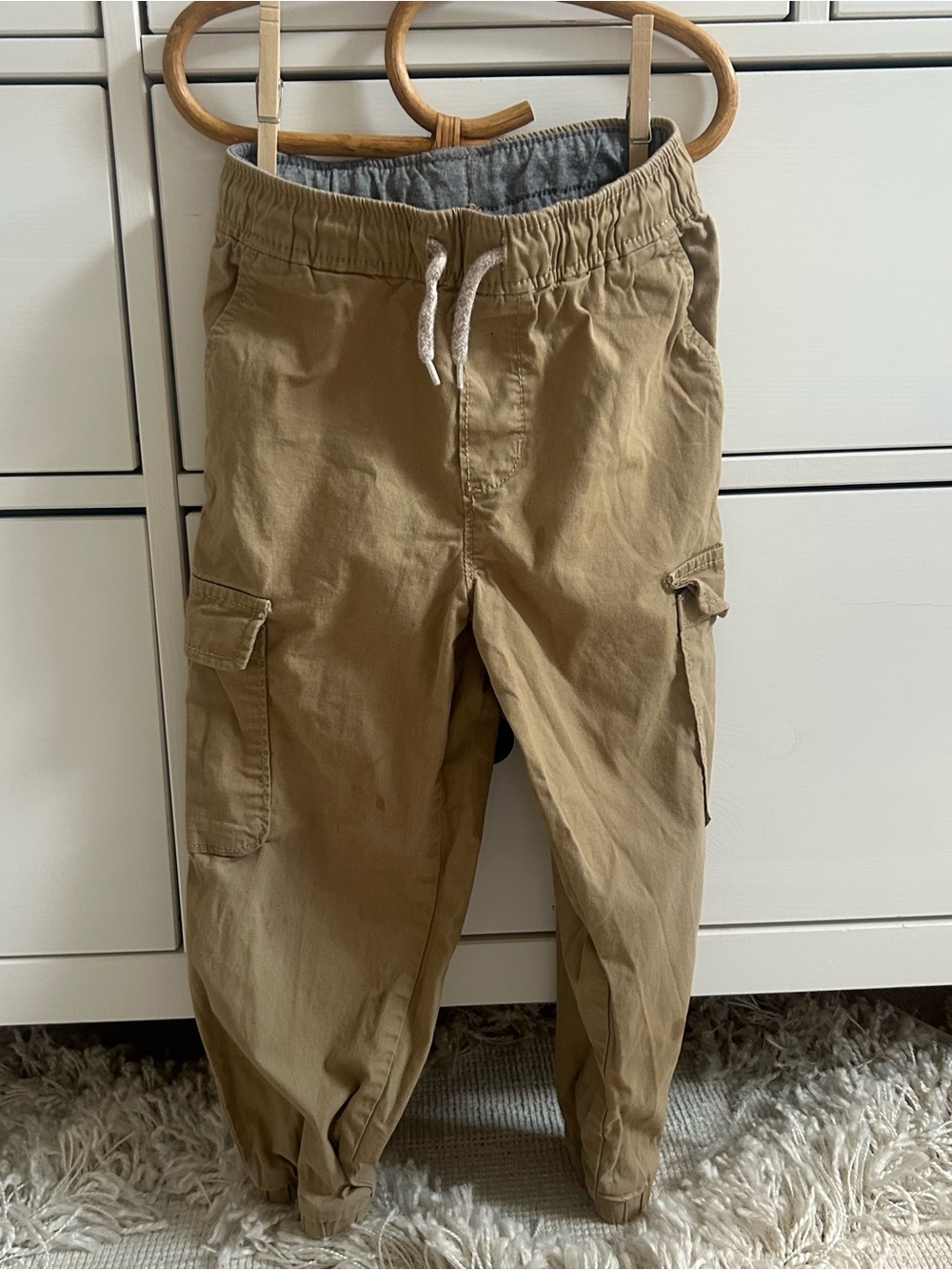 OshKosh B'gosh Boys' Tan Cargo Jogger Pants